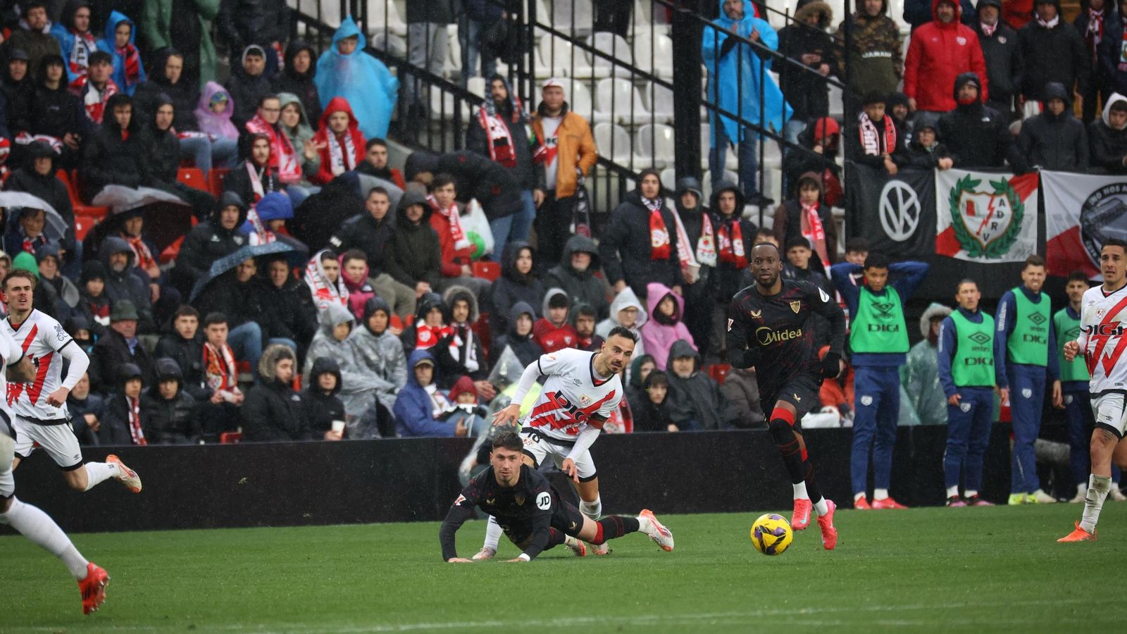 Rayo Vallecano -  Sevilla FC: todas las fotos del partido de Liga