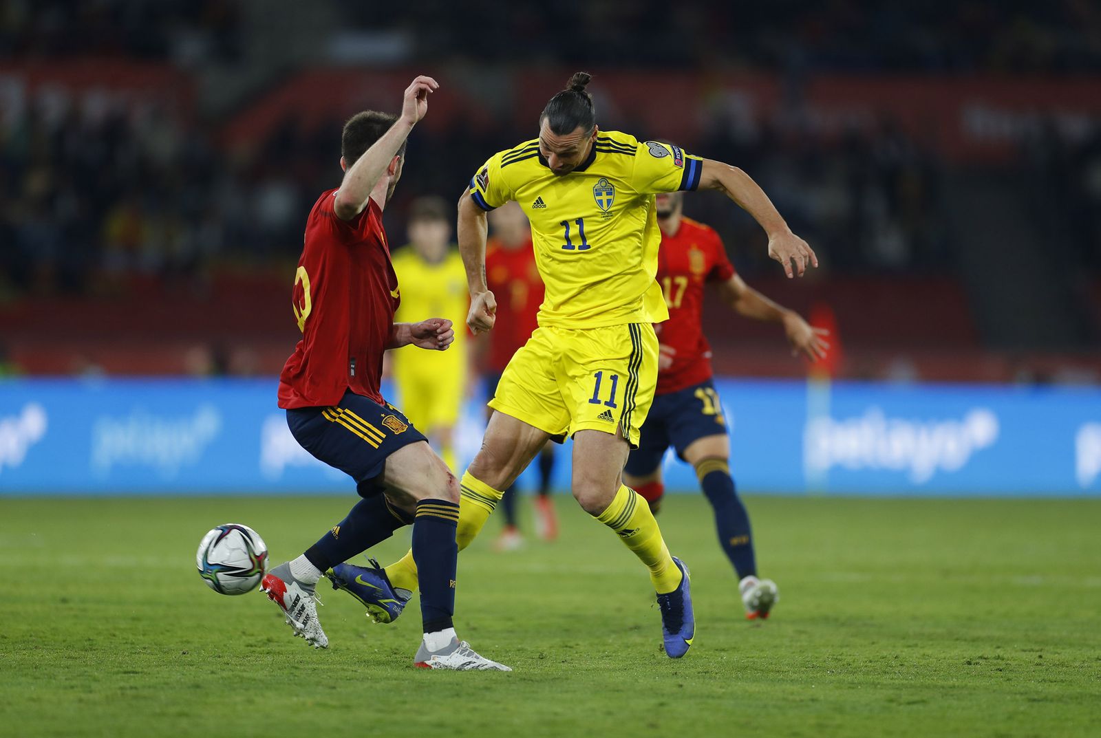 Las imágenes del España-Suecia