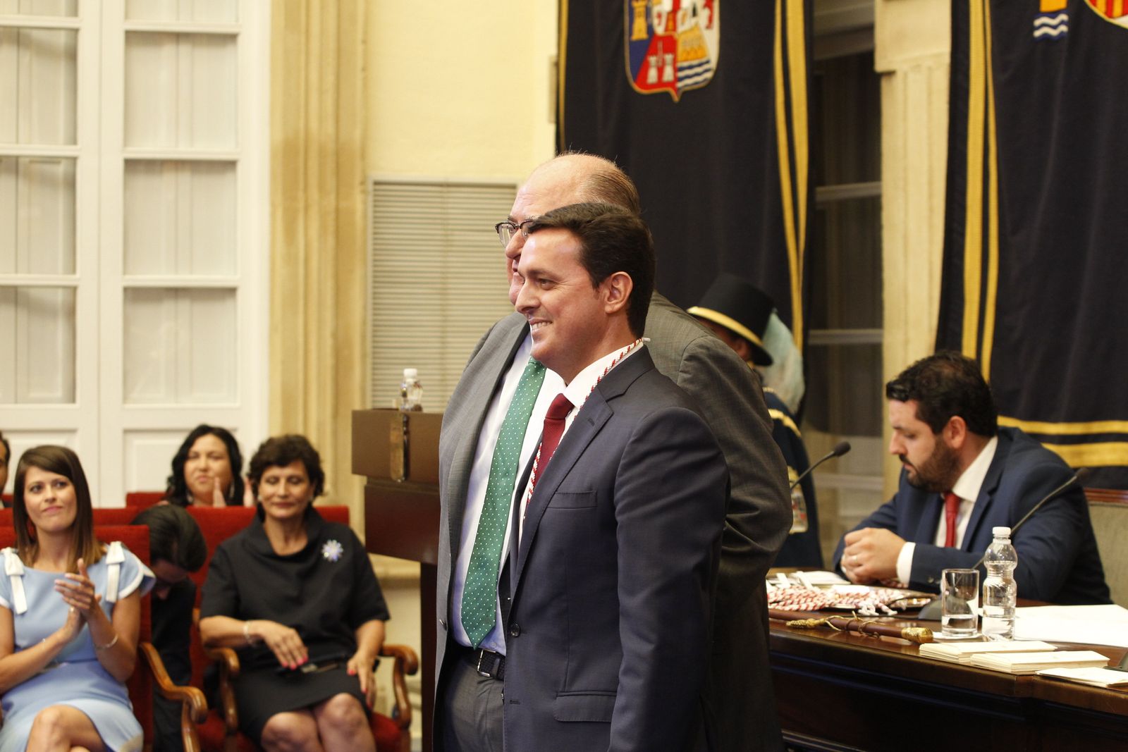 Pleno investidura Presidente Diputación de Almería. Javier Aureliano García