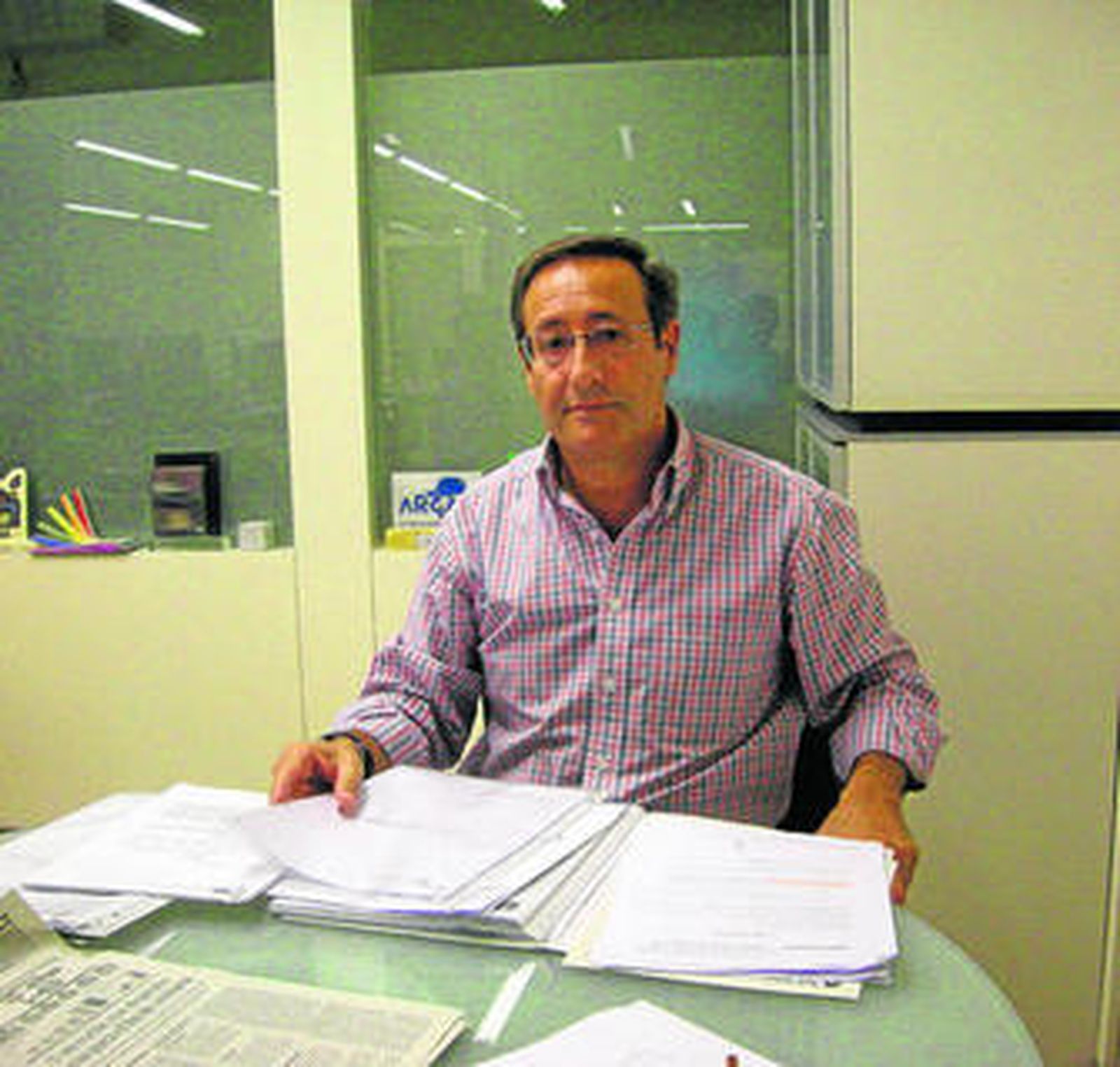 José Manuel Vergel, ex director de Recursos Humanos de EPSA, ayer.