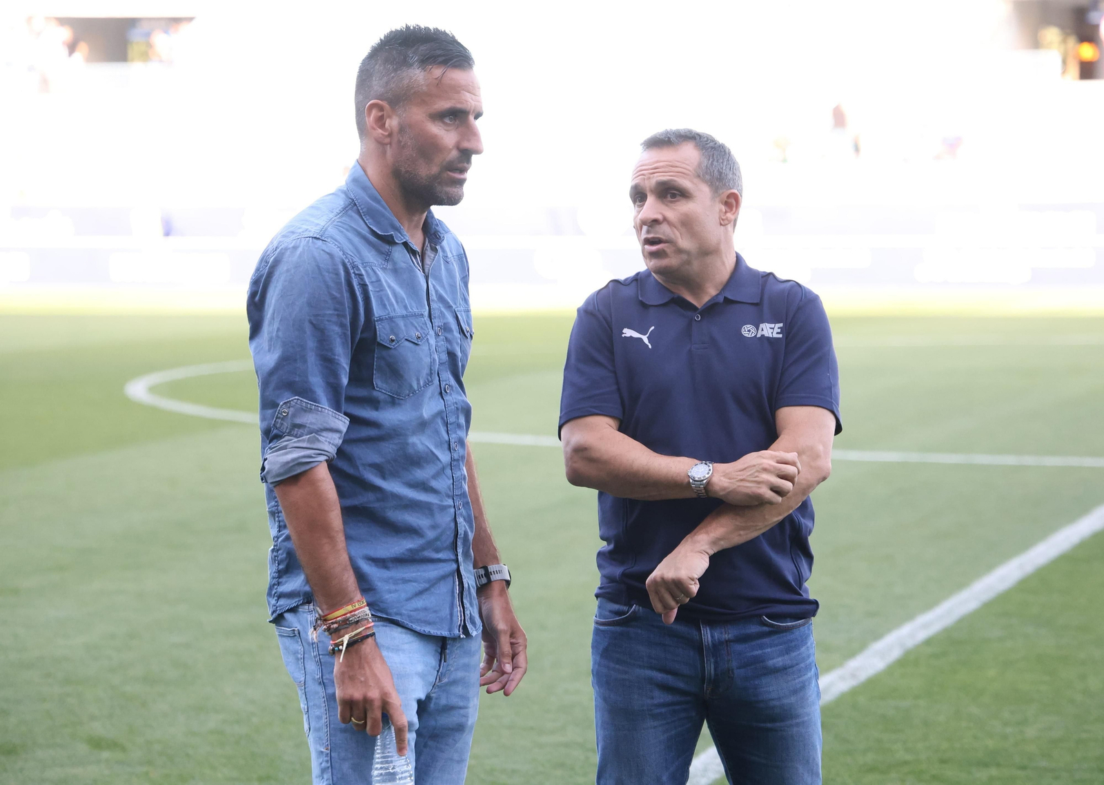 El Partido de Leyendas del Málaga CF, en imágenes