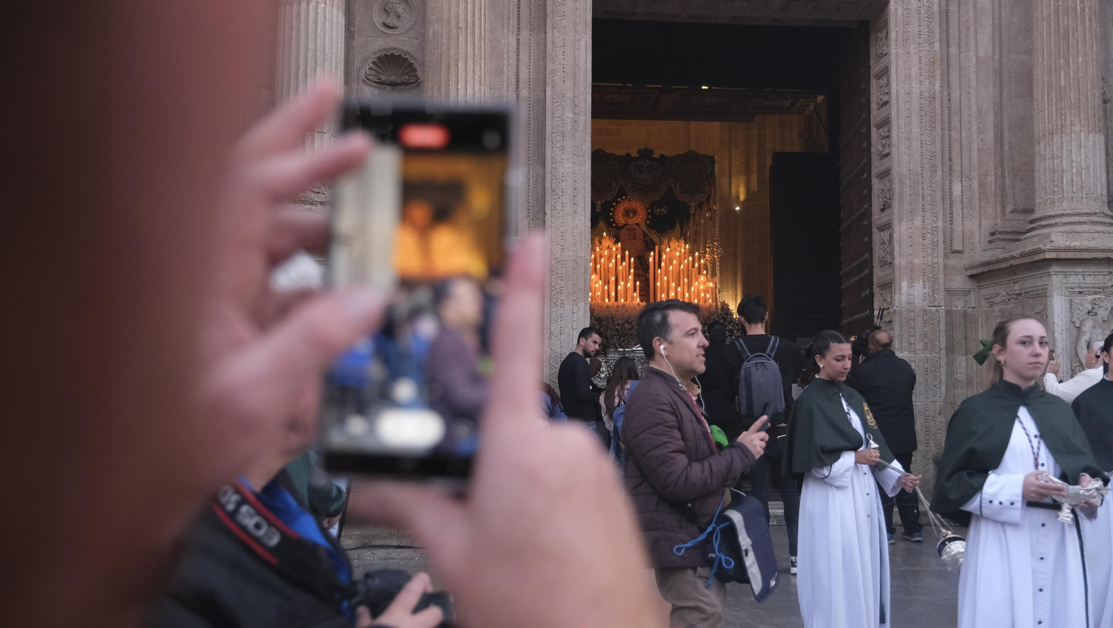 Procesión de Estudiantes en Almería, en imágenes