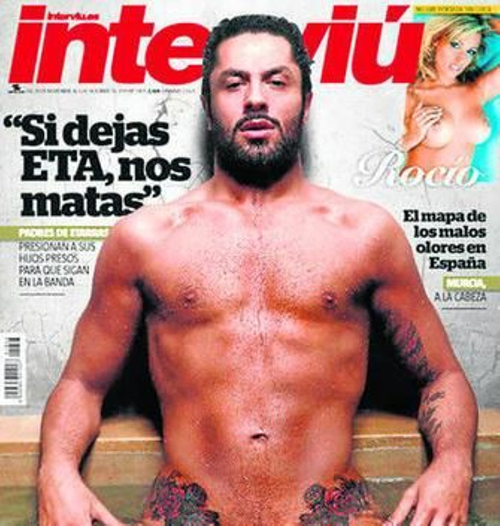 Rafael Amargo inaugura los desnudos integrales masculinos