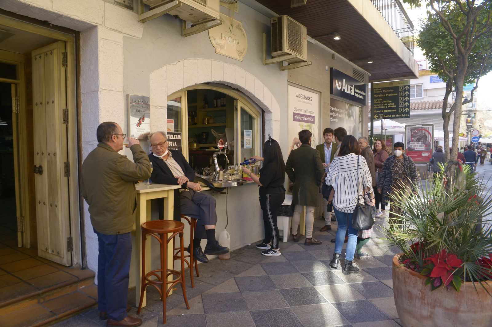 Fotos de ambiente navideño en Algeciras.