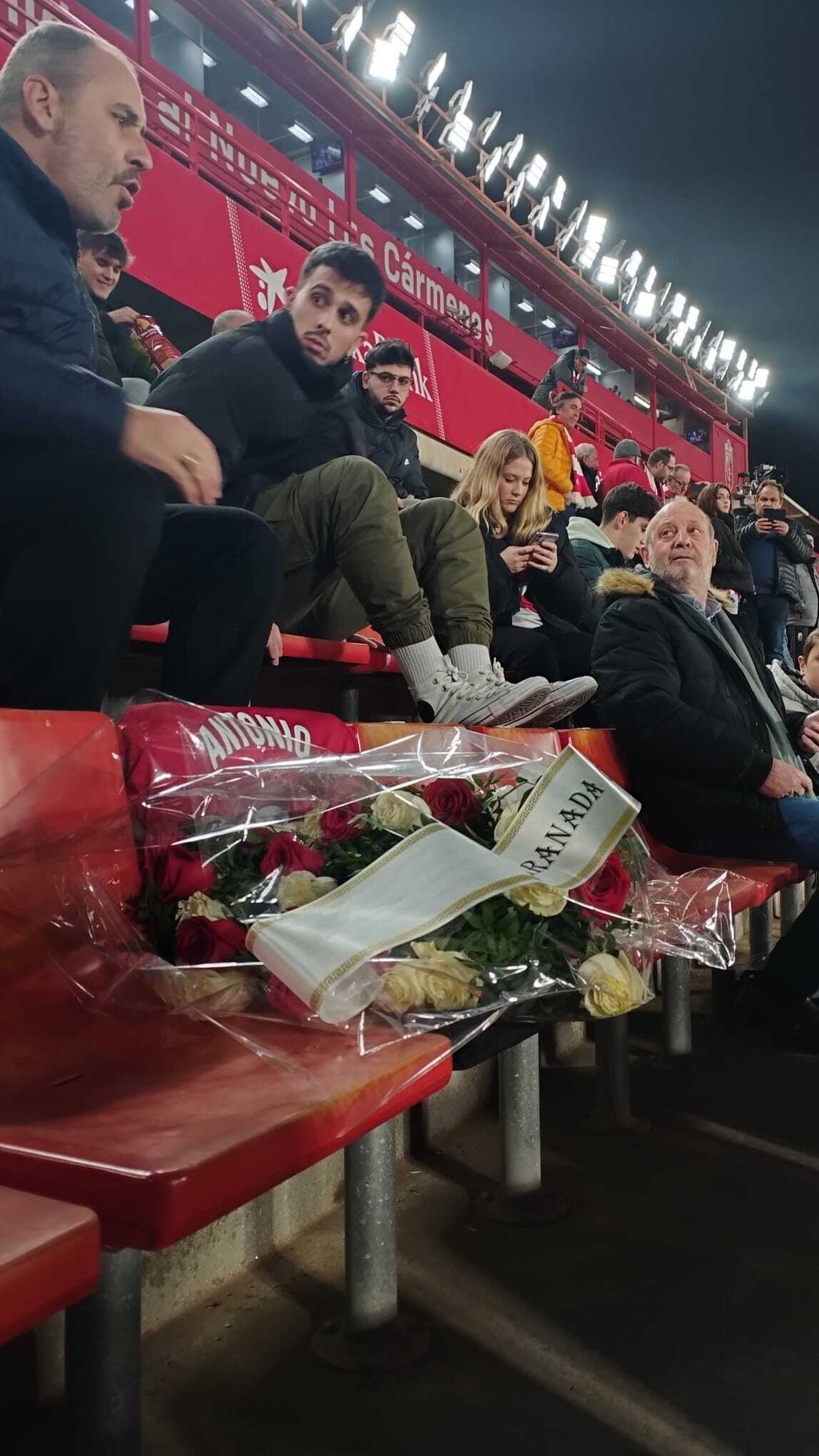 El homenaje del Granada CF a Antonio Trujillo en imágenes