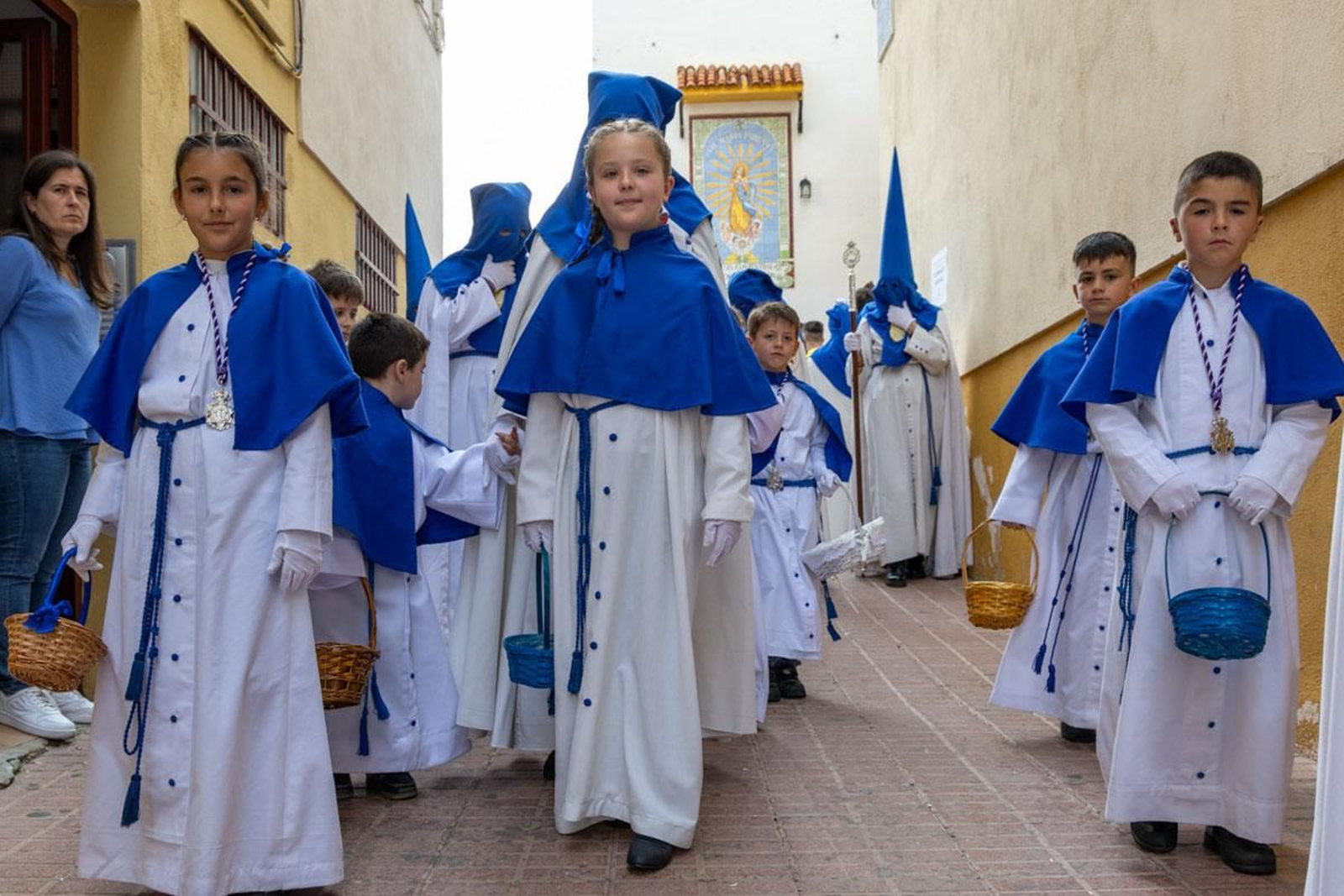 Los jiennenses arropan a las tres cofradías de la tarde en un Domingo de Ramos más caluroso de lo esperado (I)