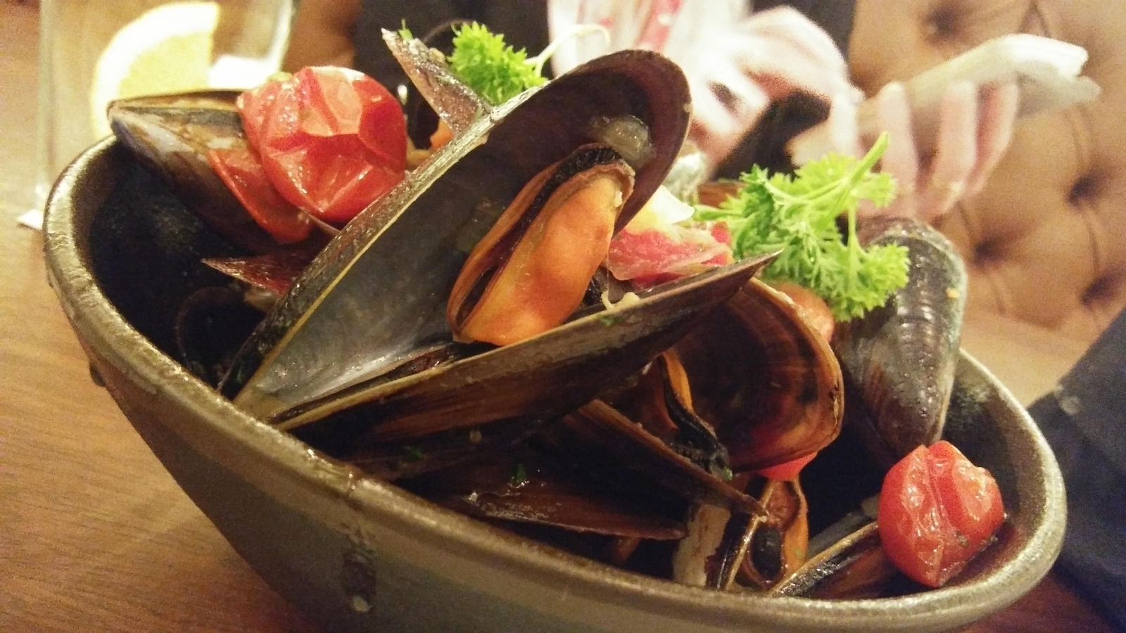 La cazuela de mejillones de Tata Pila