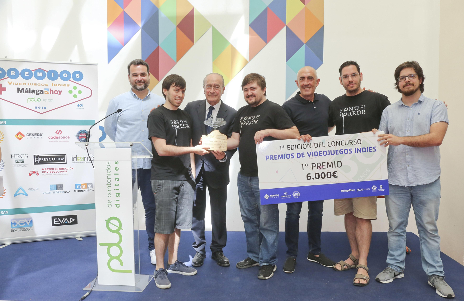 Premios de la I edición del concurso nacional de videojuegos indies