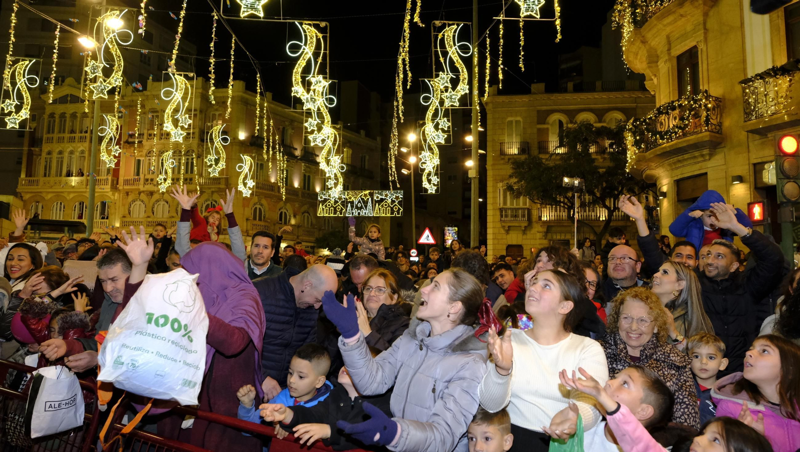 La Cabalgata de Reyes Magos de Almería, en imágenes