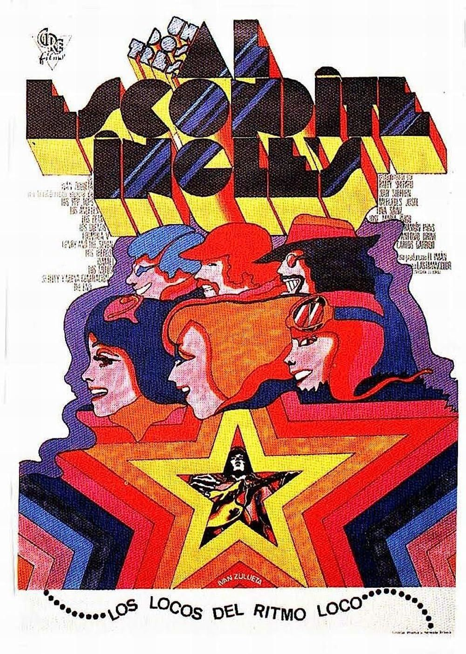 El cartel anunciador de la película.