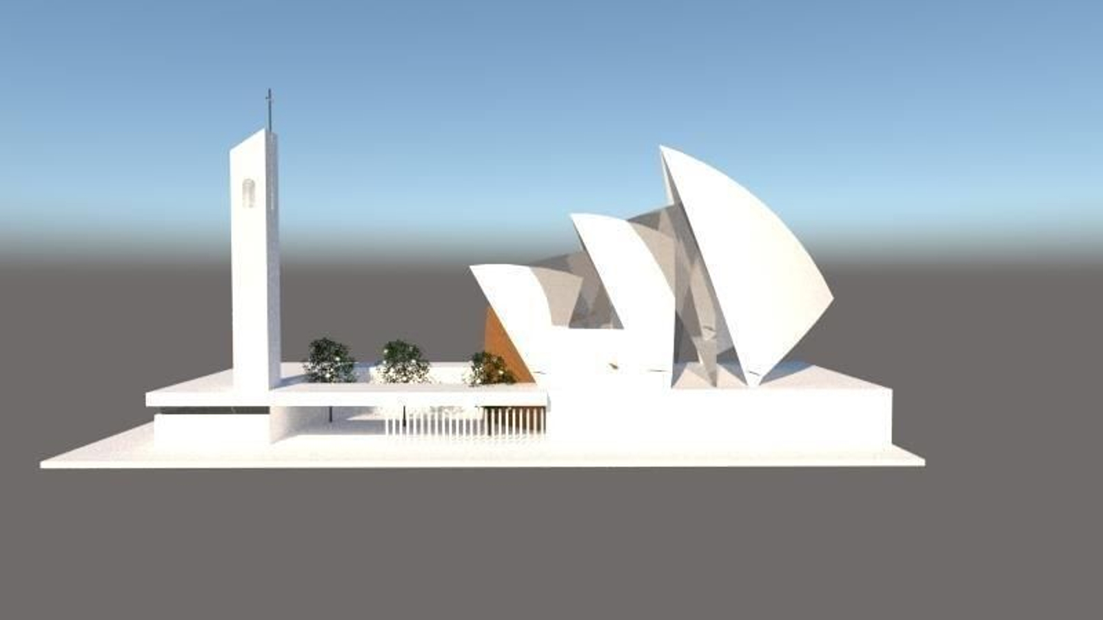 Infografía de la nueva iglesia que quiere construir la Diócesis de Córdoba.