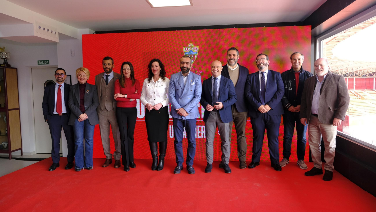 Presentación de la futura Ciudad Deportiva de la U.D. Almería, en imágenes