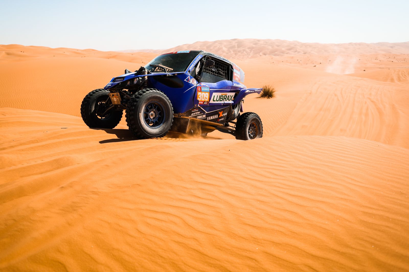 Las espectaculares imágenes del Dakar por las dunas