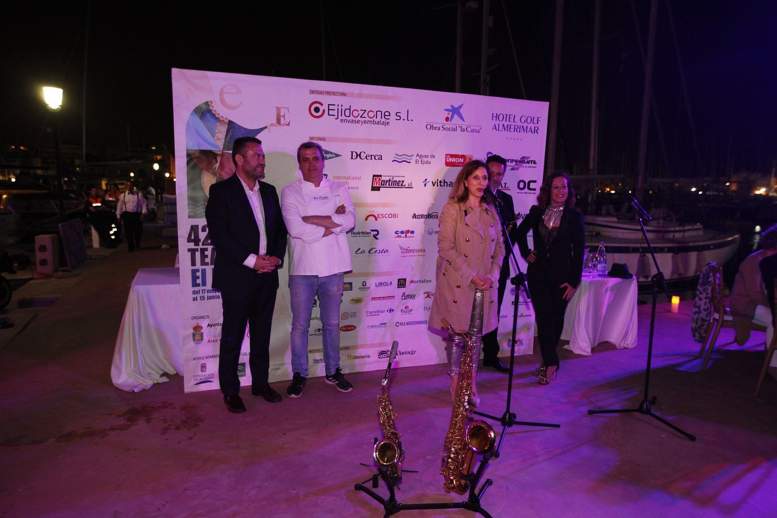 Fotogalería Teatro Comestible. Festival Teatro El Ejido. Puerto Almerimar