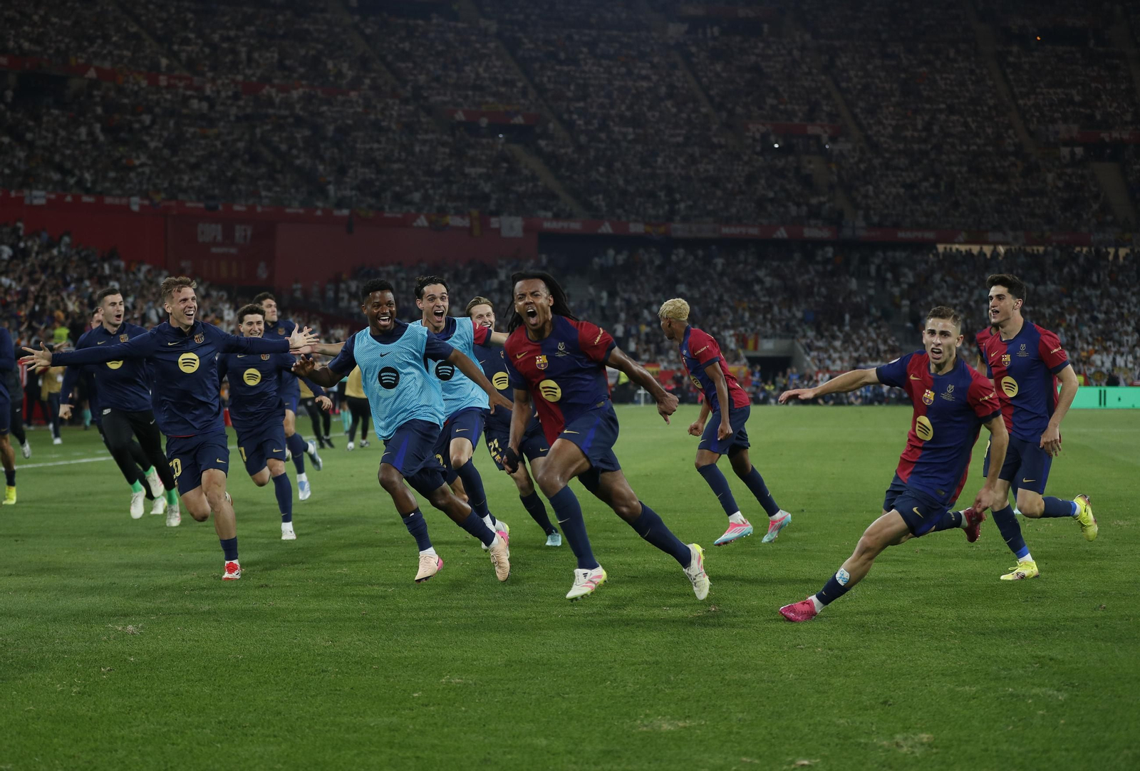 Las fotos del Barcelona - Madrid