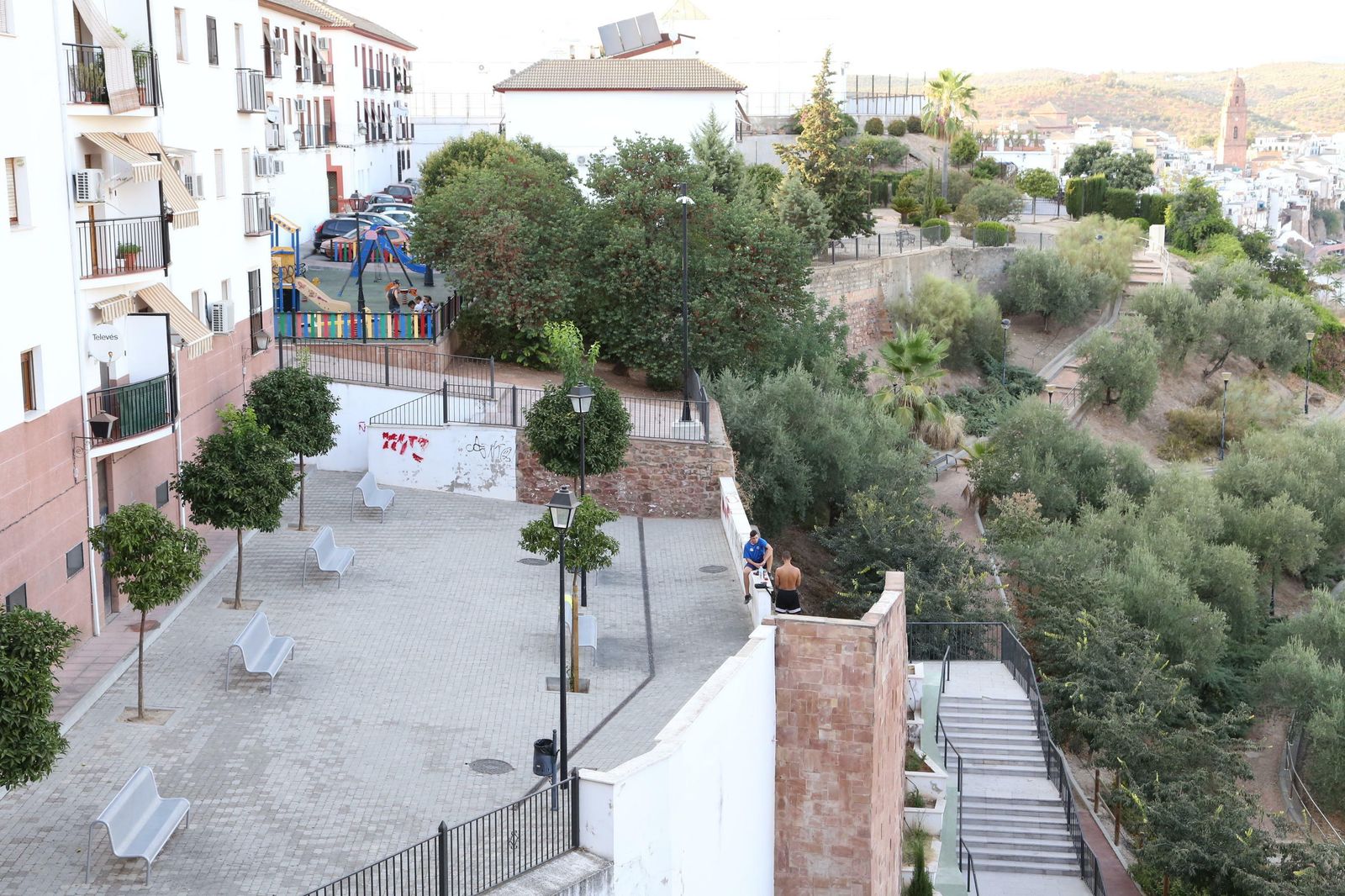 Zona de esparcimiento de Romero Esteo.