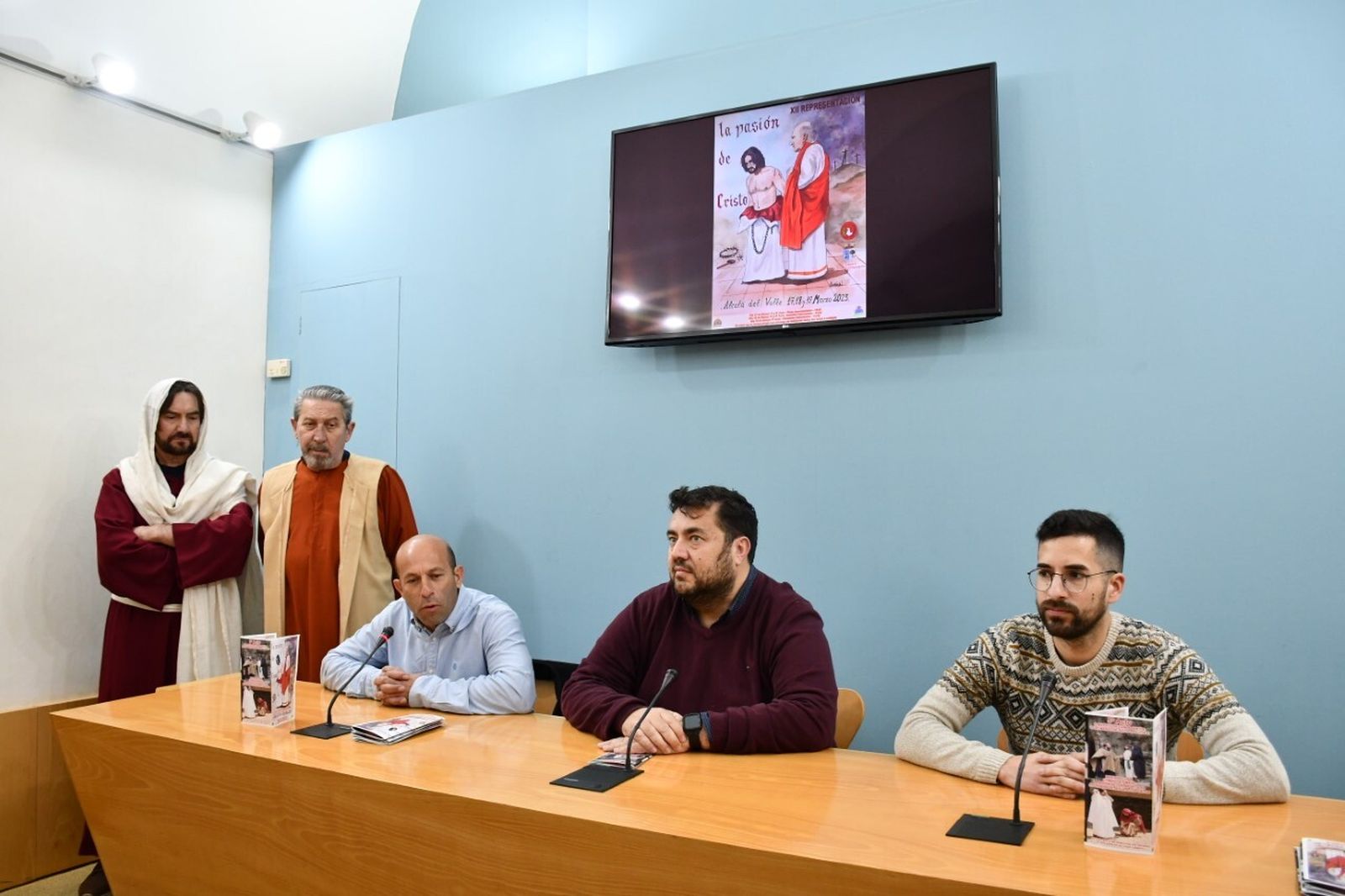 Presentación del evento 'La pasión de Cristo' en la Diputación de Cádiz.