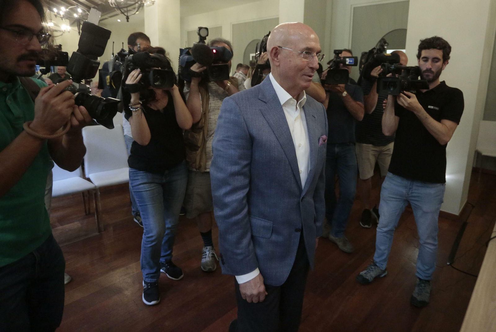 Lorenzo Serra Ferrer, en el día de su despedida.