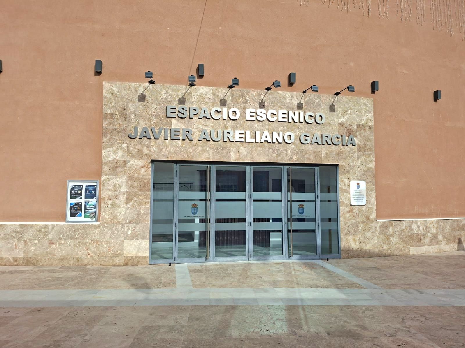 Imagen del Espacio escénico Javier Aureliano García de Fines.