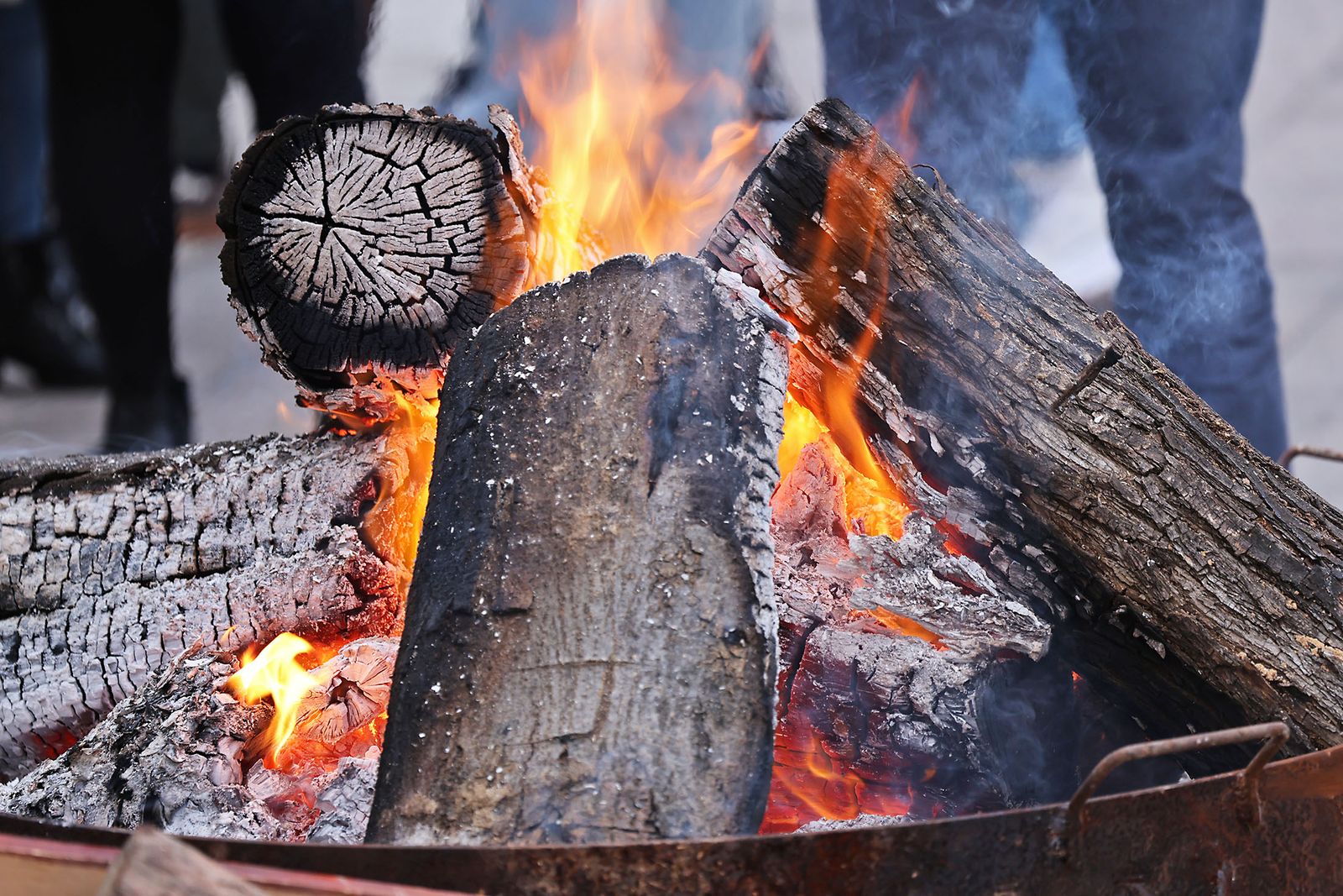 Imágenes de la Zambomba en el Paseo de Santa Fe