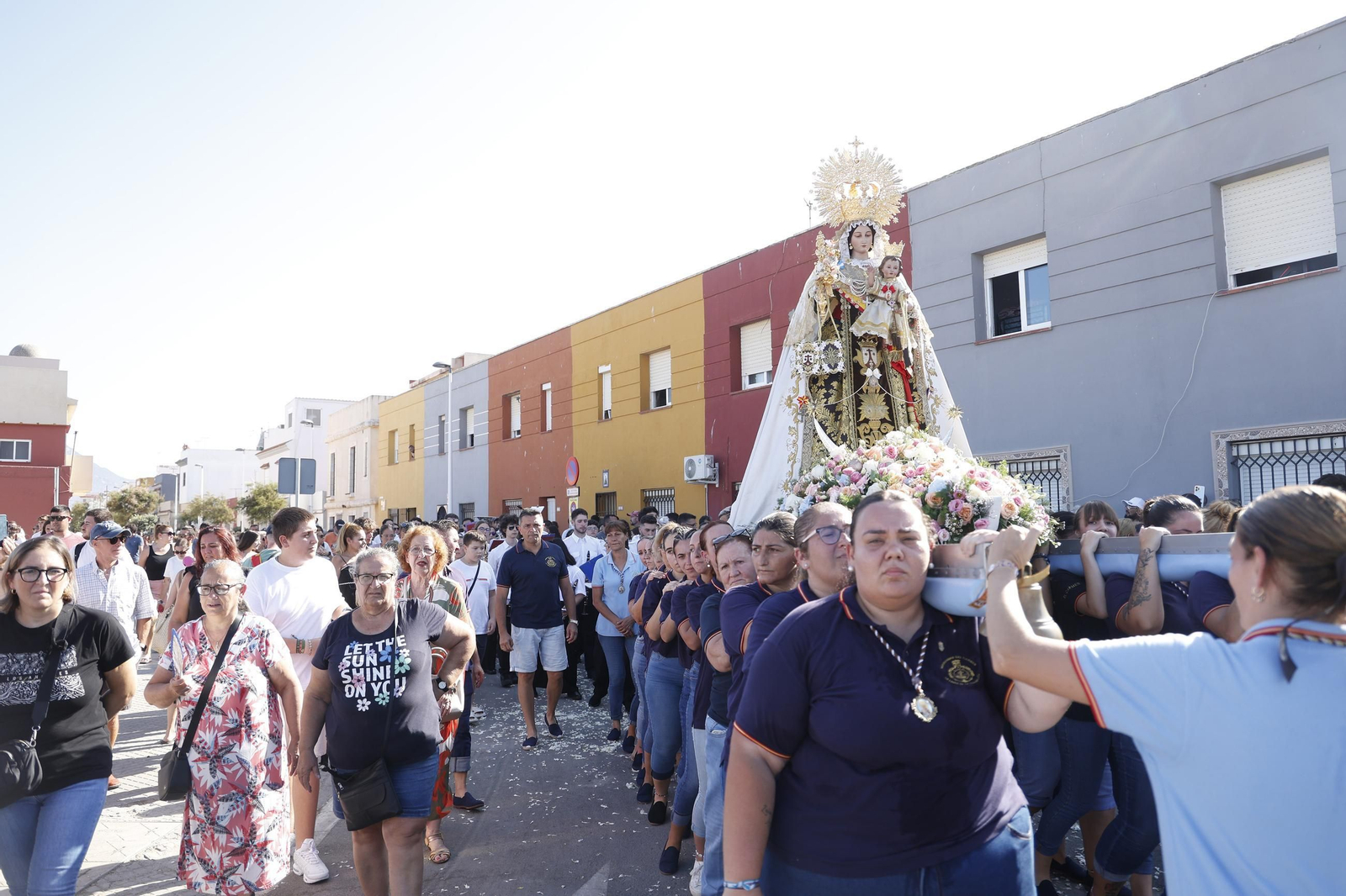 Fotos de la procesión de la Virgen del Carmen en La Línea