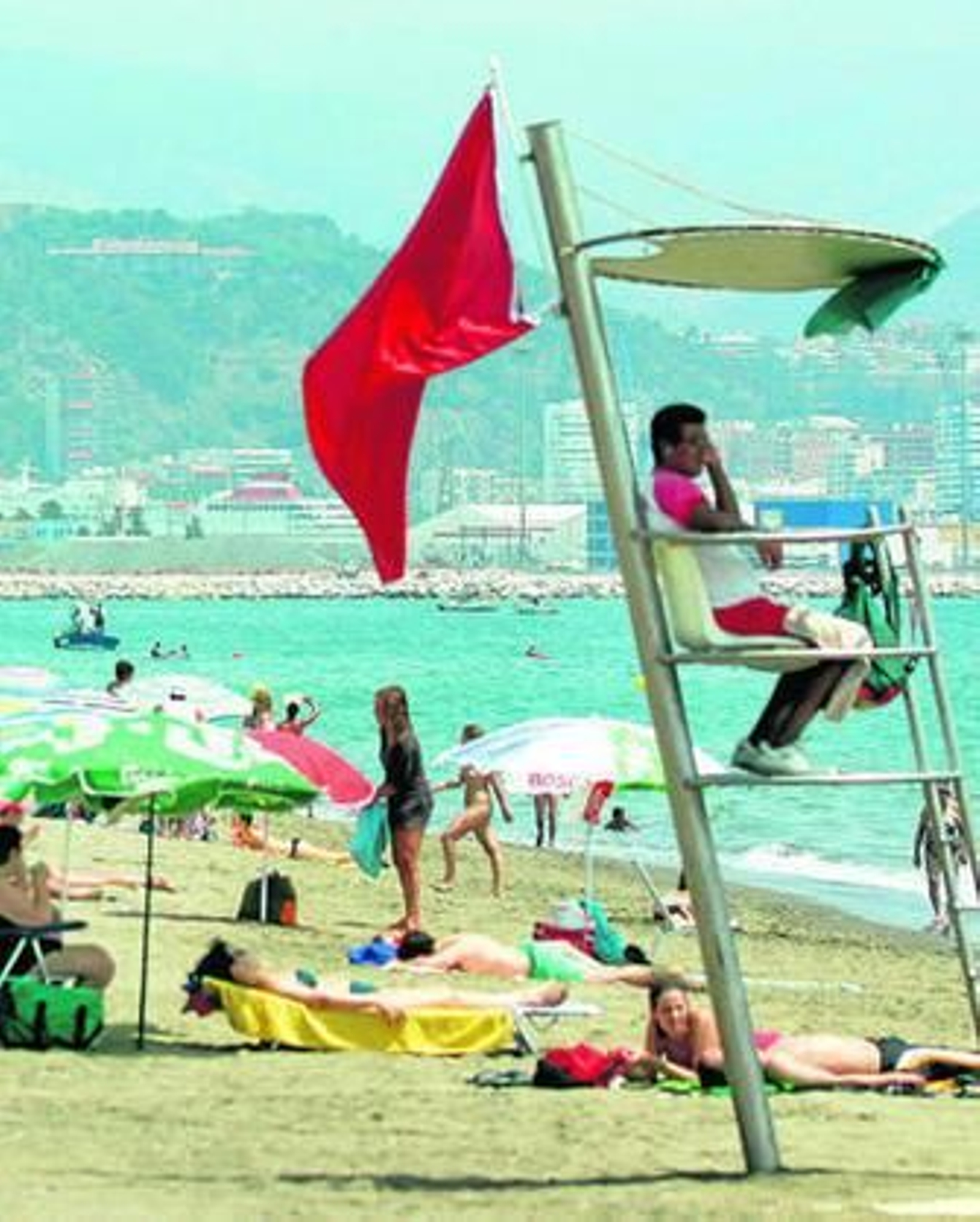 Infomedusa avisa de la presencia de medusas en el litoral malagueño.