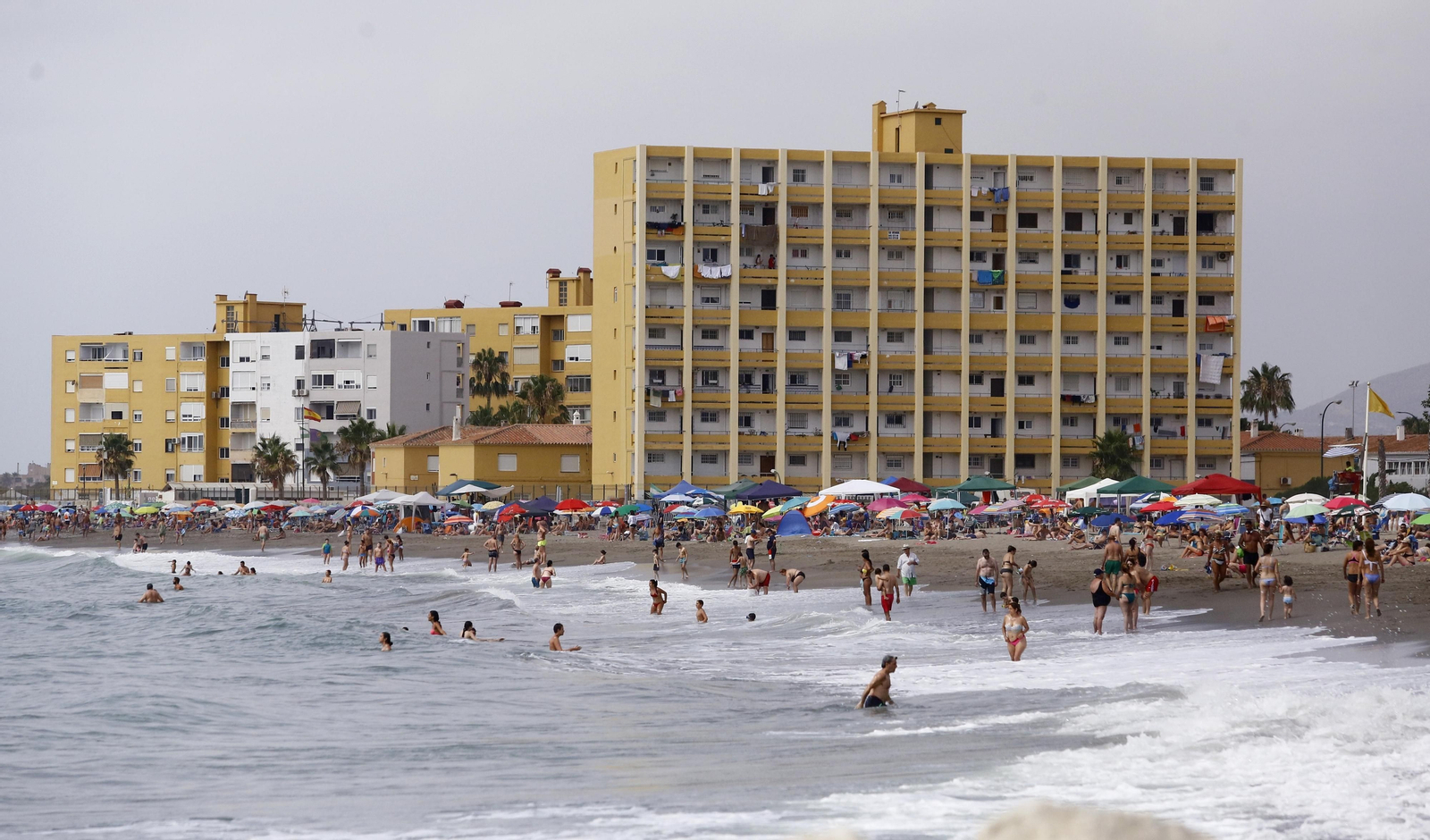 La playa de La Misericordia.