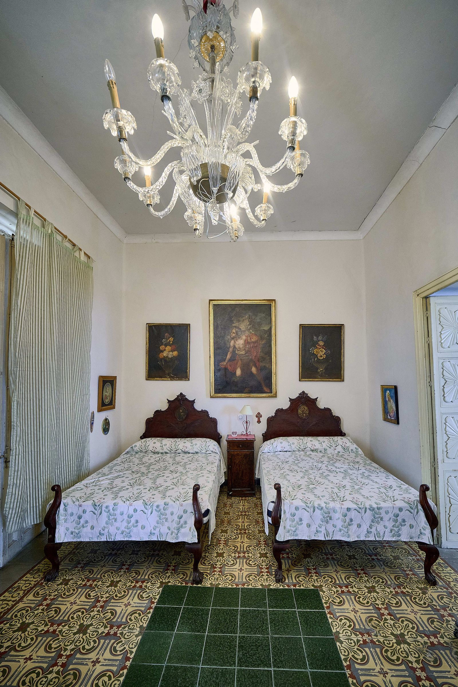 Interior de la finca en Antonio López 7.