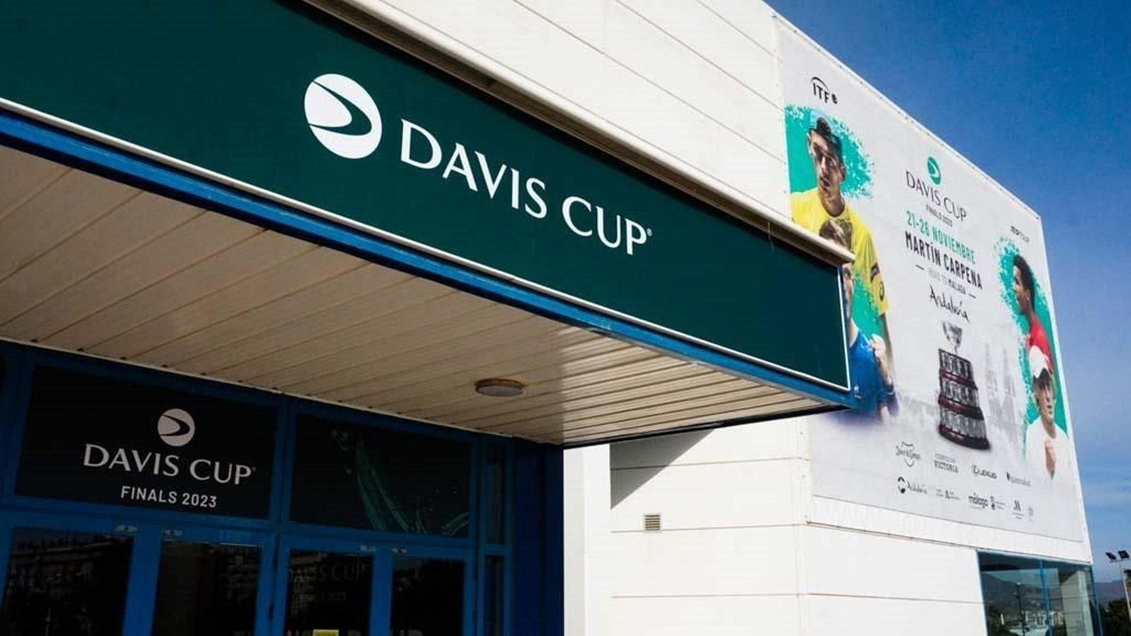 Las fotos de la Copa Davis a su llegada a Málaga