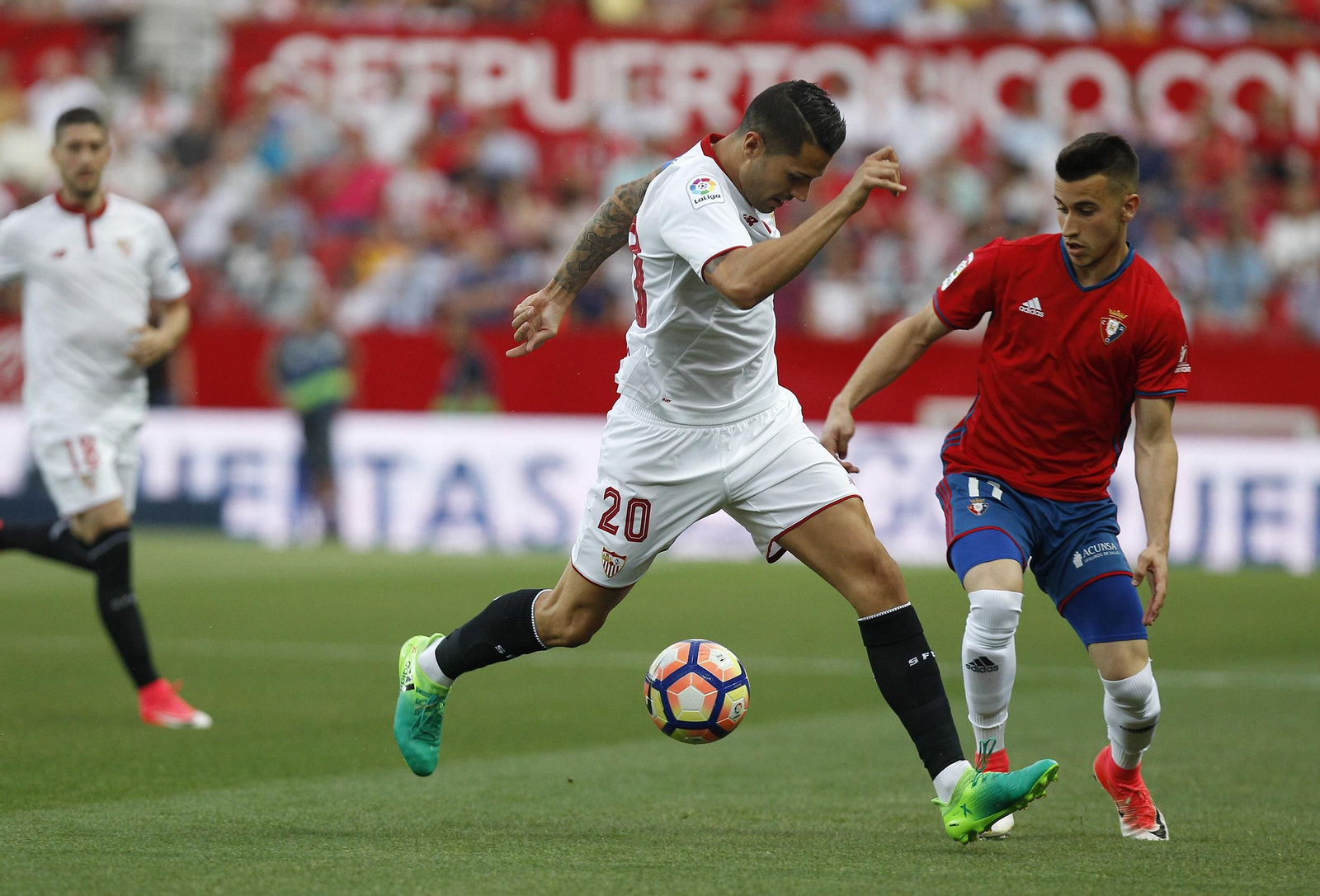 El Sevilla FC-Osasuna, en imágenes