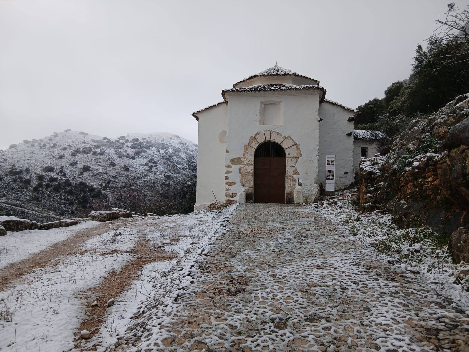 Nevada en Villaluenga del Rosario 2026