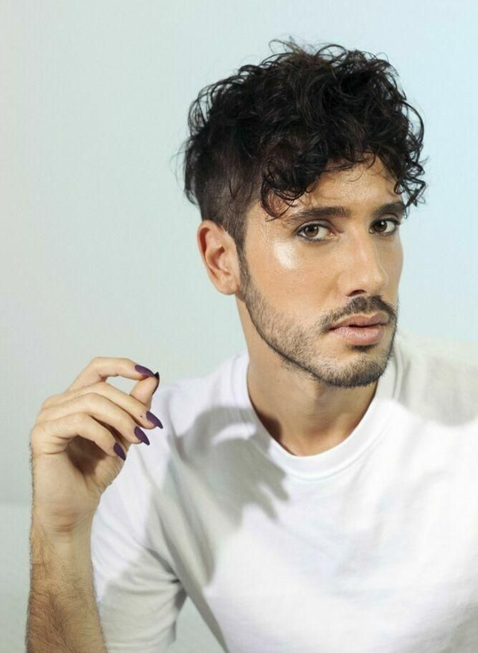 Otra imagen del escritor afincado en Málaga.