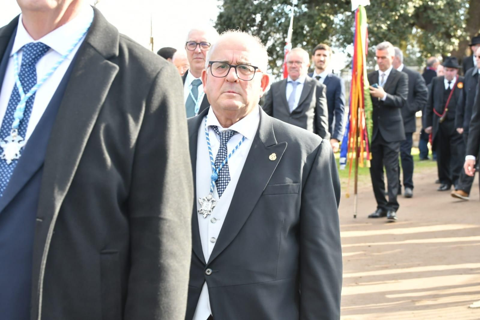 Procesión de la Virgen de Luna tras su coronación canónica