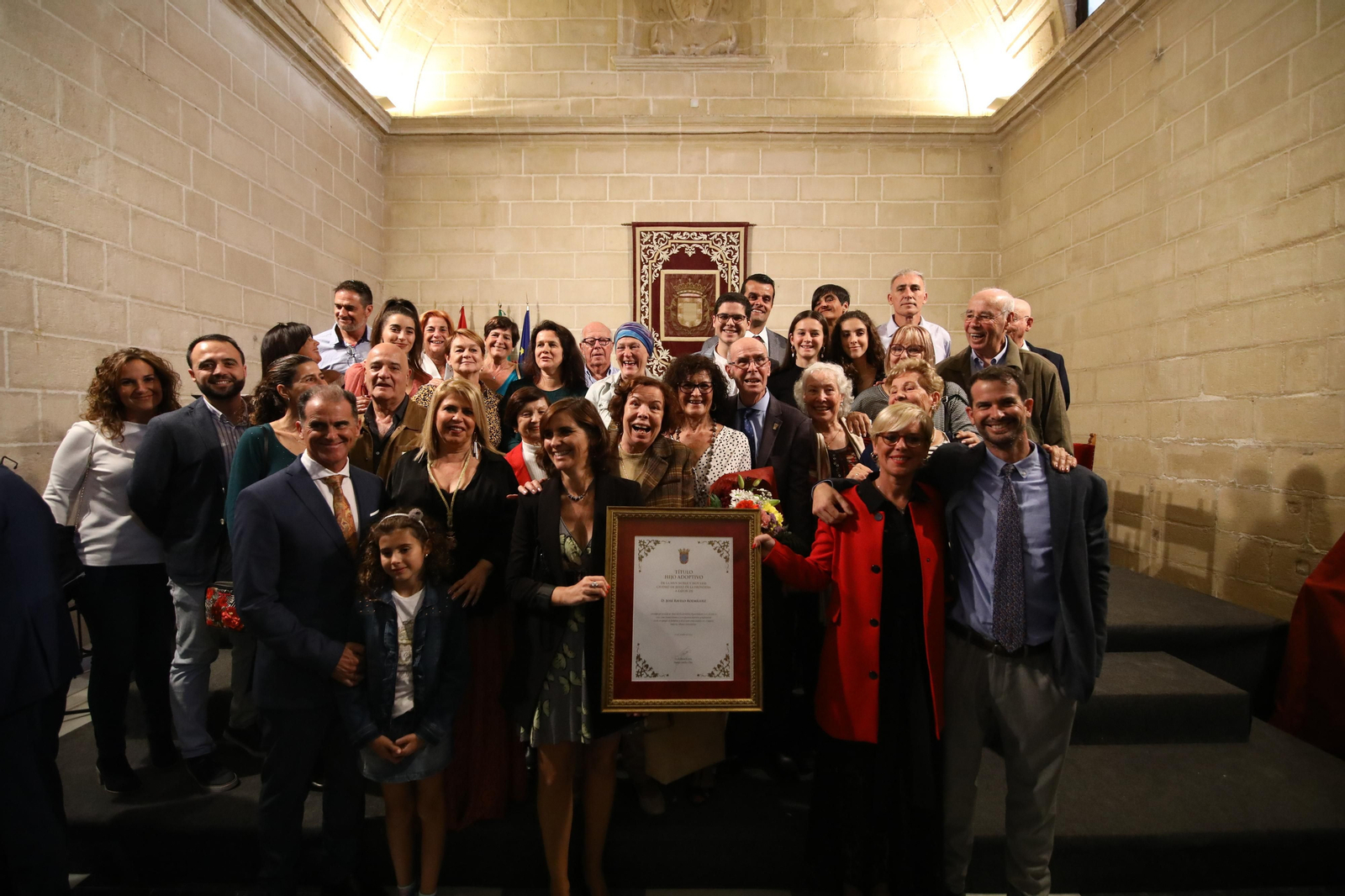 Pepe Ravelo Hijo Adoptivo de Jerez