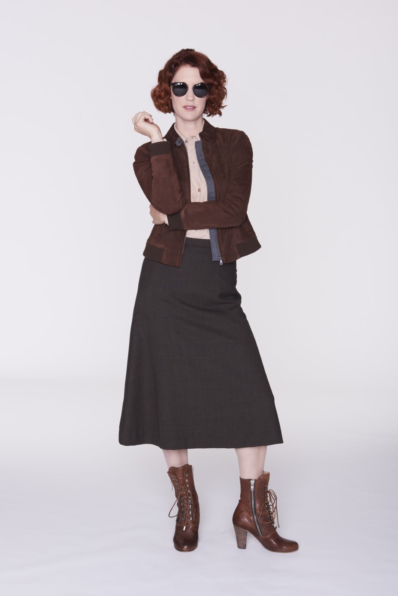 Lee Smith como Frankie Drake en la serie sobre esta detective que fue real.