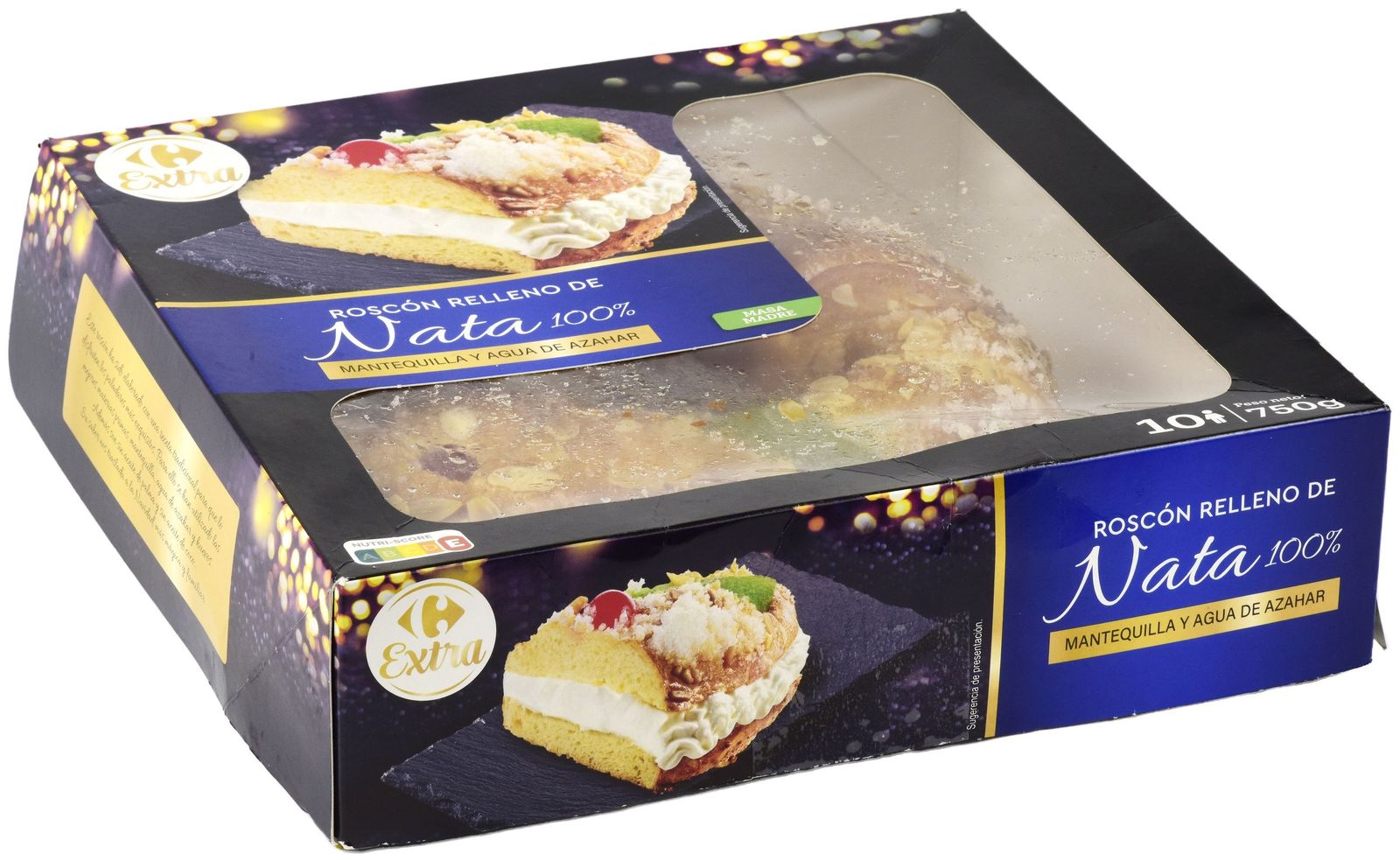 El roscón de nata de Carrefour es el mejor de acuerdo con la degustación y el análisis de los ingredientes llevado a cabo por la OCU.