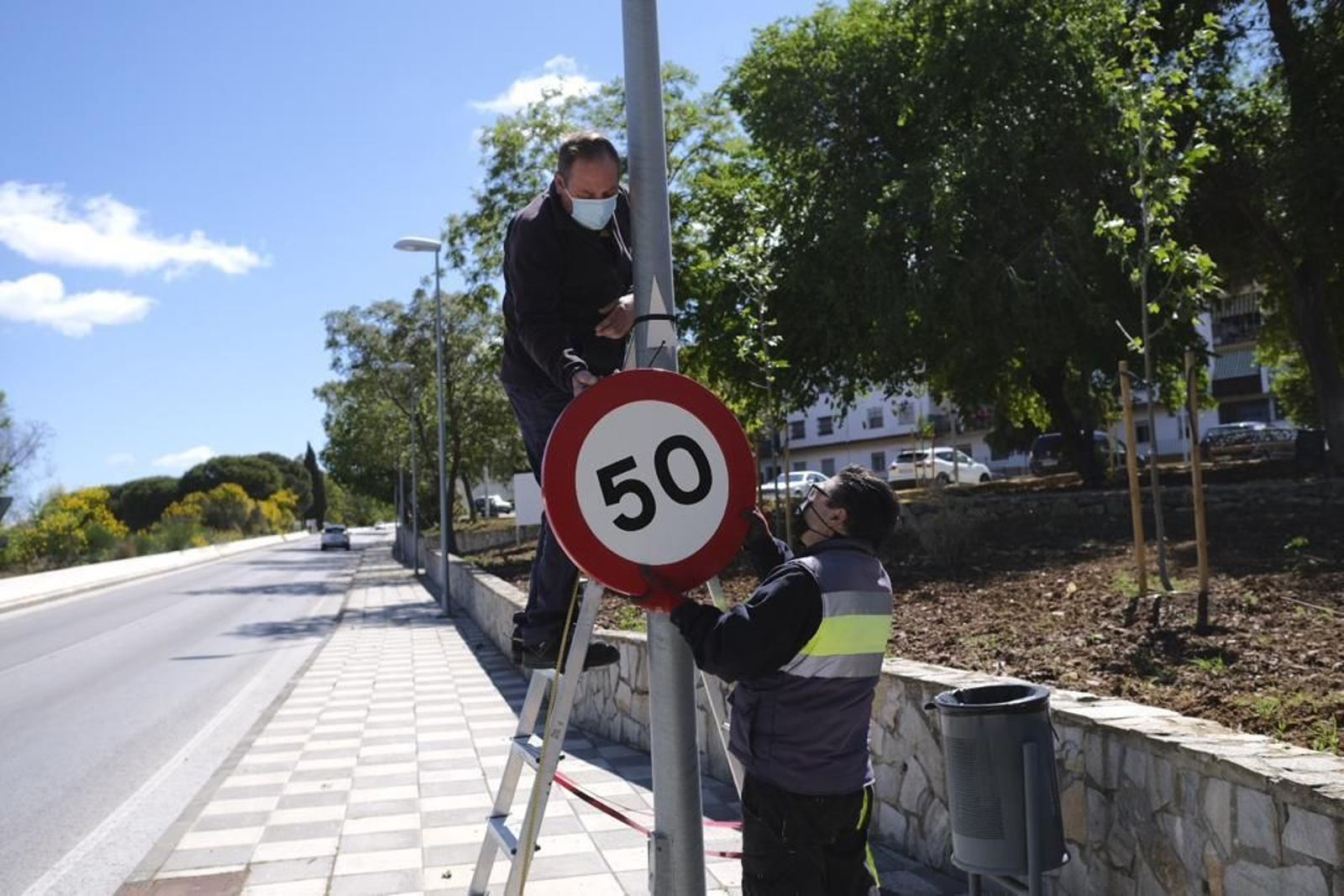 Fotos: Málaga estrena el límite de velocidad a 30 kilómetros