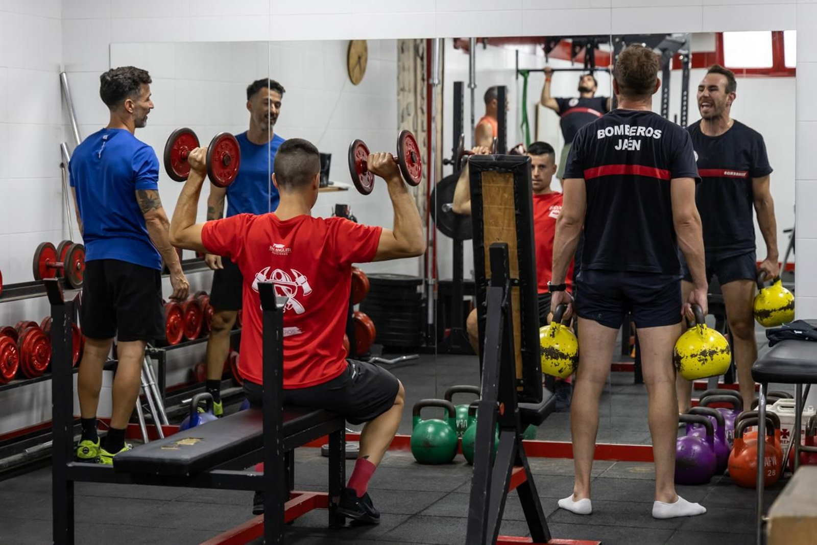 Un día junto a los bomberos de Jaén