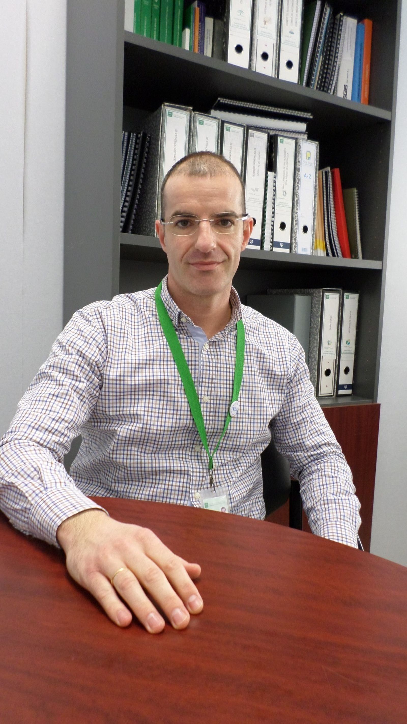 Ramón Estrada, subdirector de Infraestructuras del Hospital de Poniente.