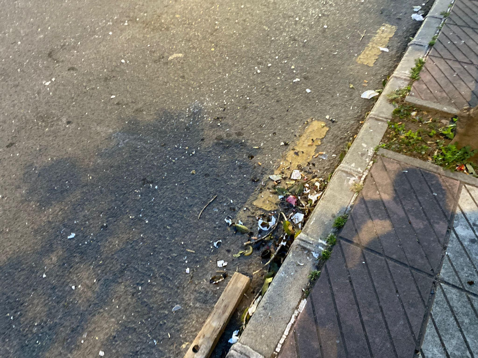 Los destrozos de los ultras en Málaga antes del Marbella-Atlético