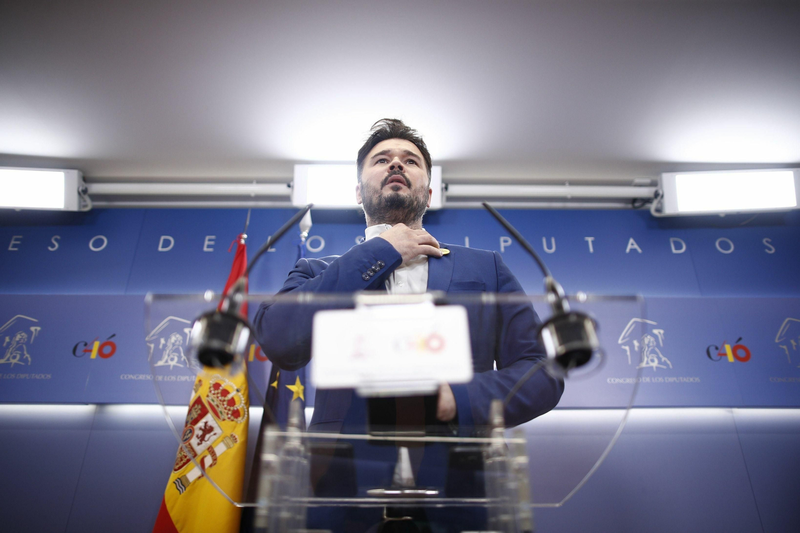 Gabriel Rufián, de ERC