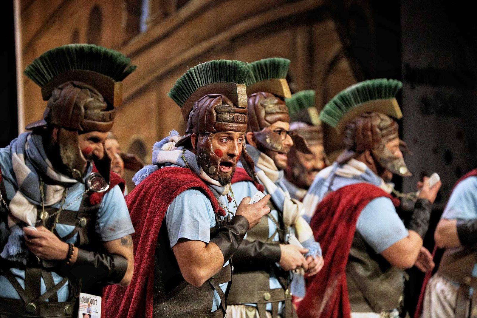 Chirigota 'La chirigota del Lazio'.