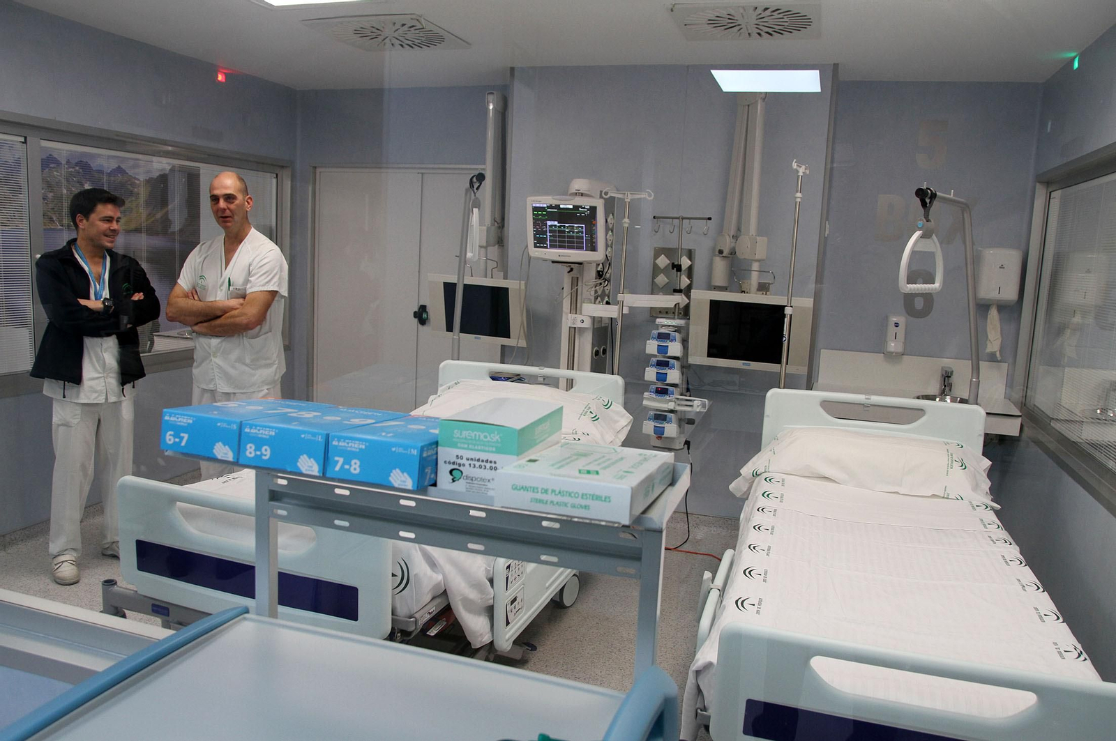 UCI del Juan Ramón en el día de la presentación de su ampliación.