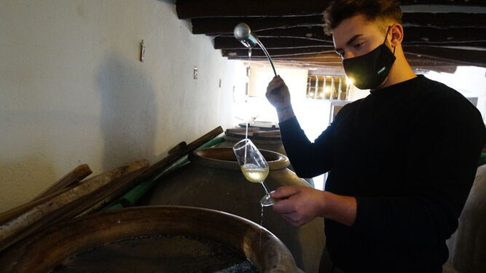 Vino nuevo en Lagar de Casablanca.