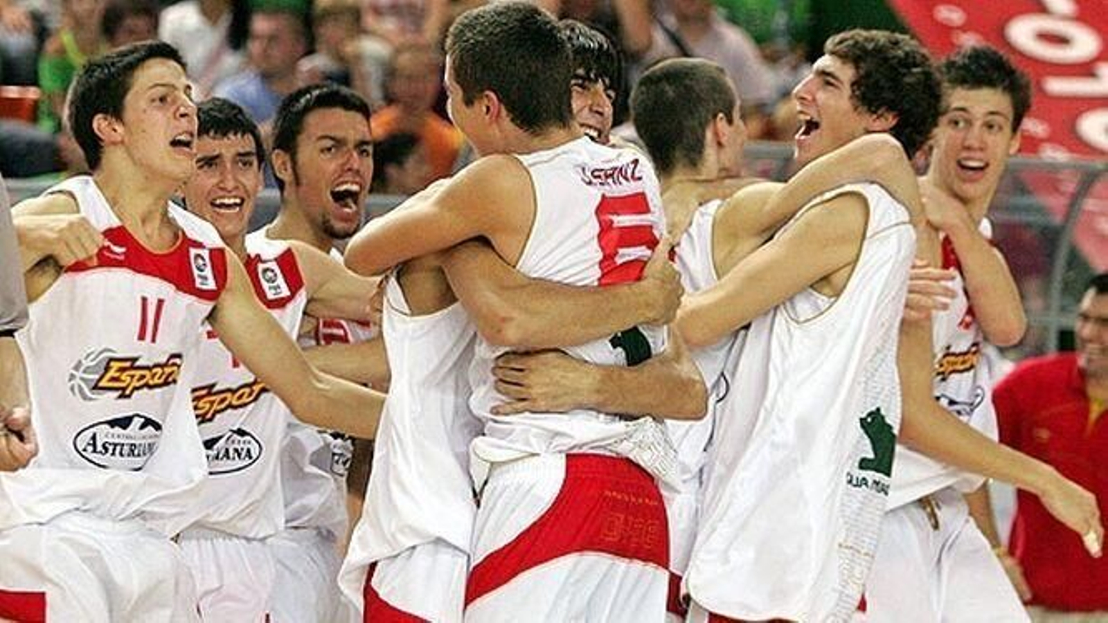 Luis Conde,  a la izquierda, con Jaime Fernández.