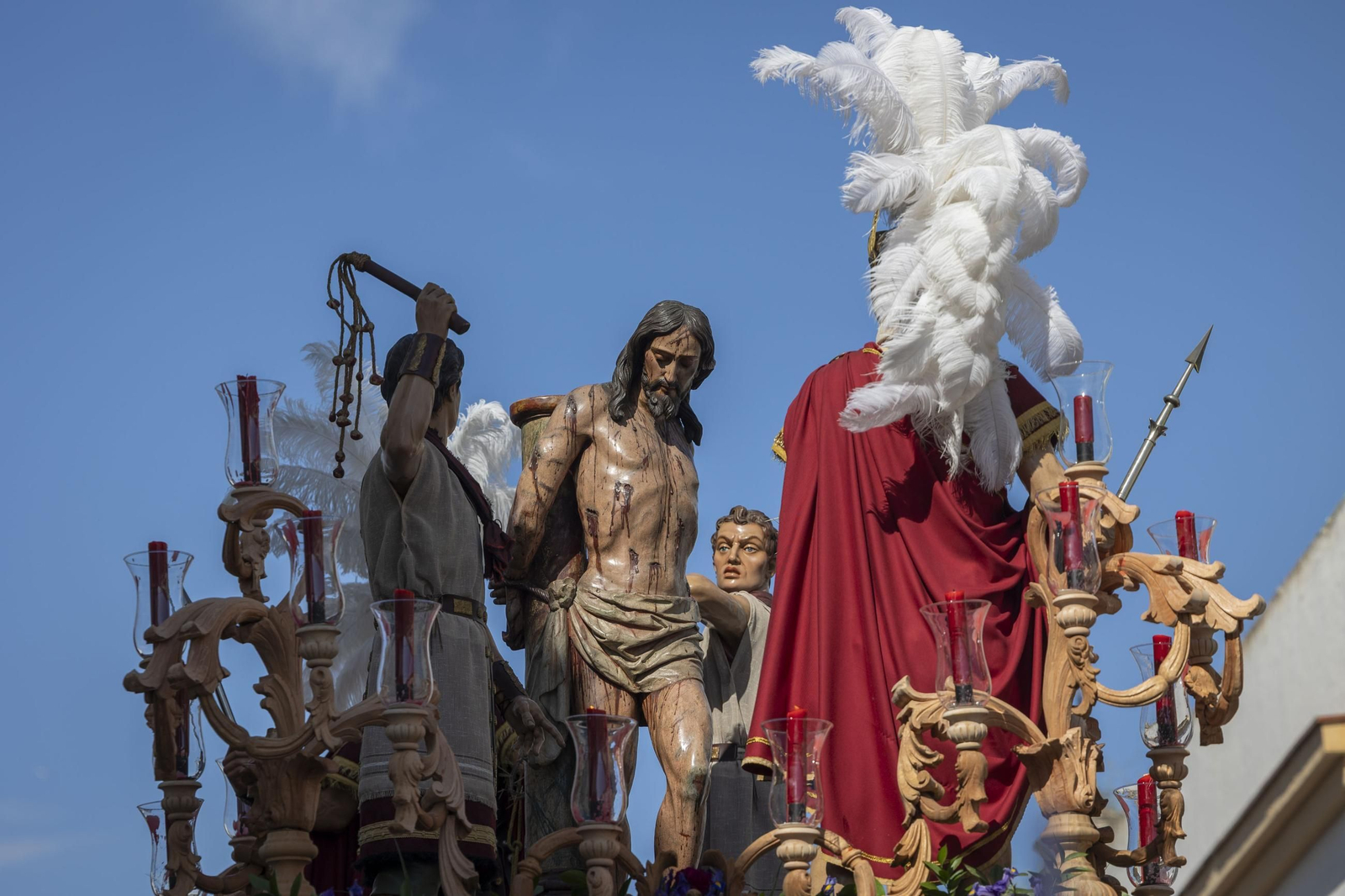 Imágenes de la salida de Flagelación en la Semana Santa de El Puerto 2025