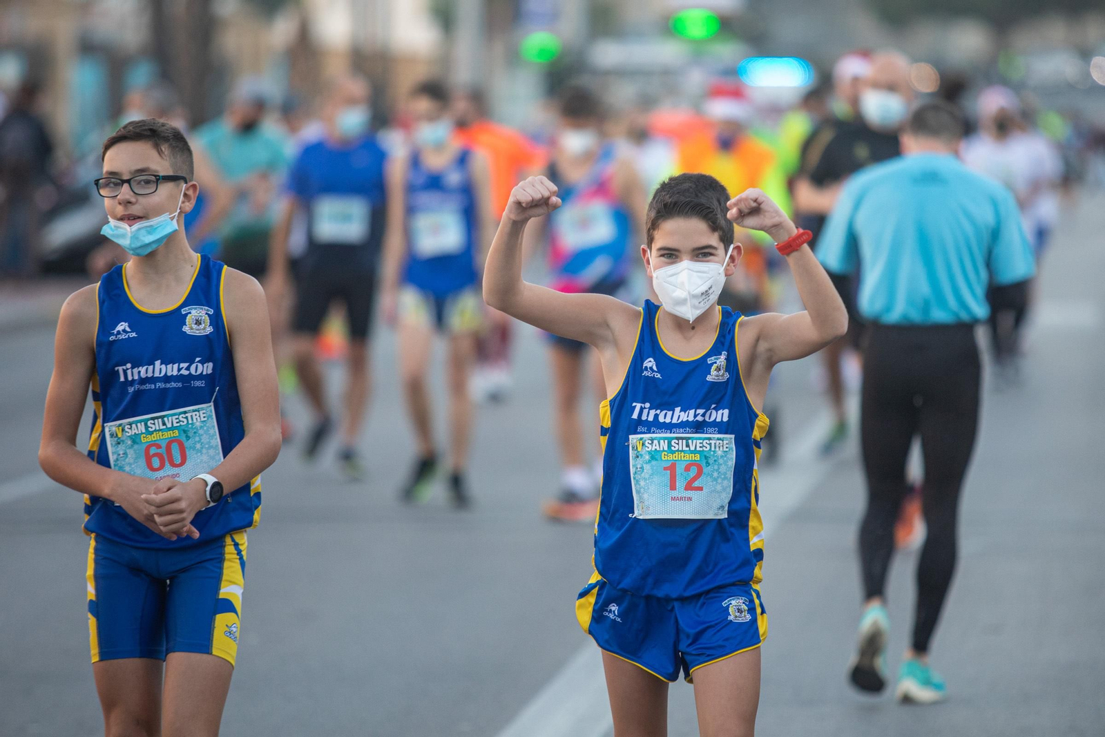 La V San Silvestre gaditana, en imágenes