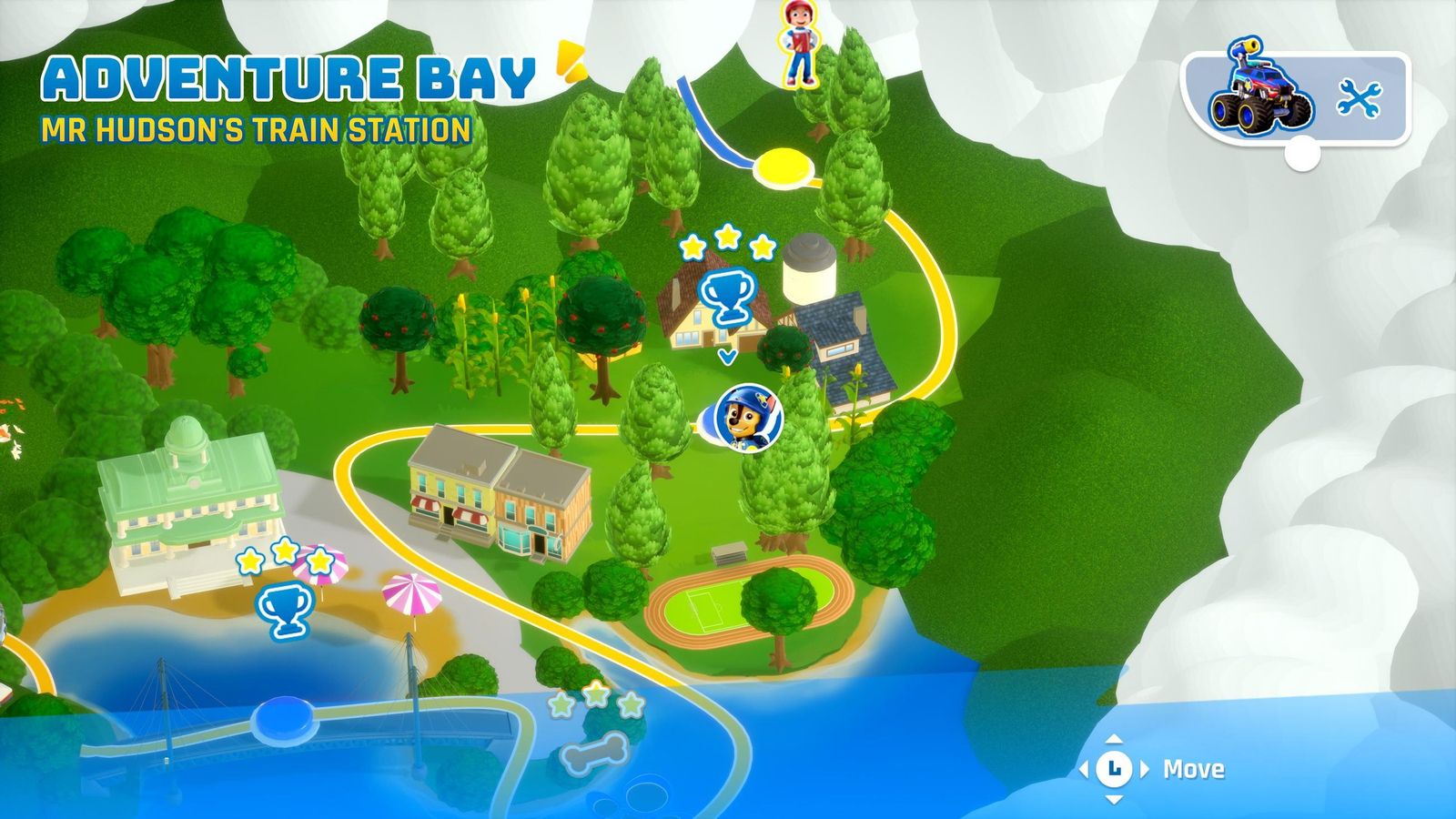 Las localizaciones están inspiradas en la serie de televisión.