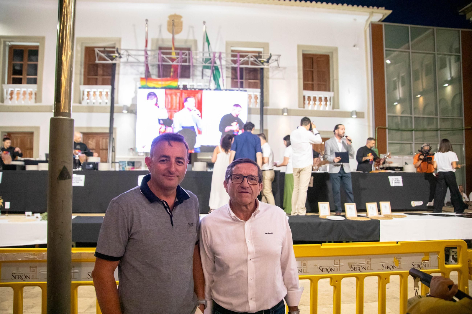 Concurso de cortadores de jamón en Serón, en imágenes