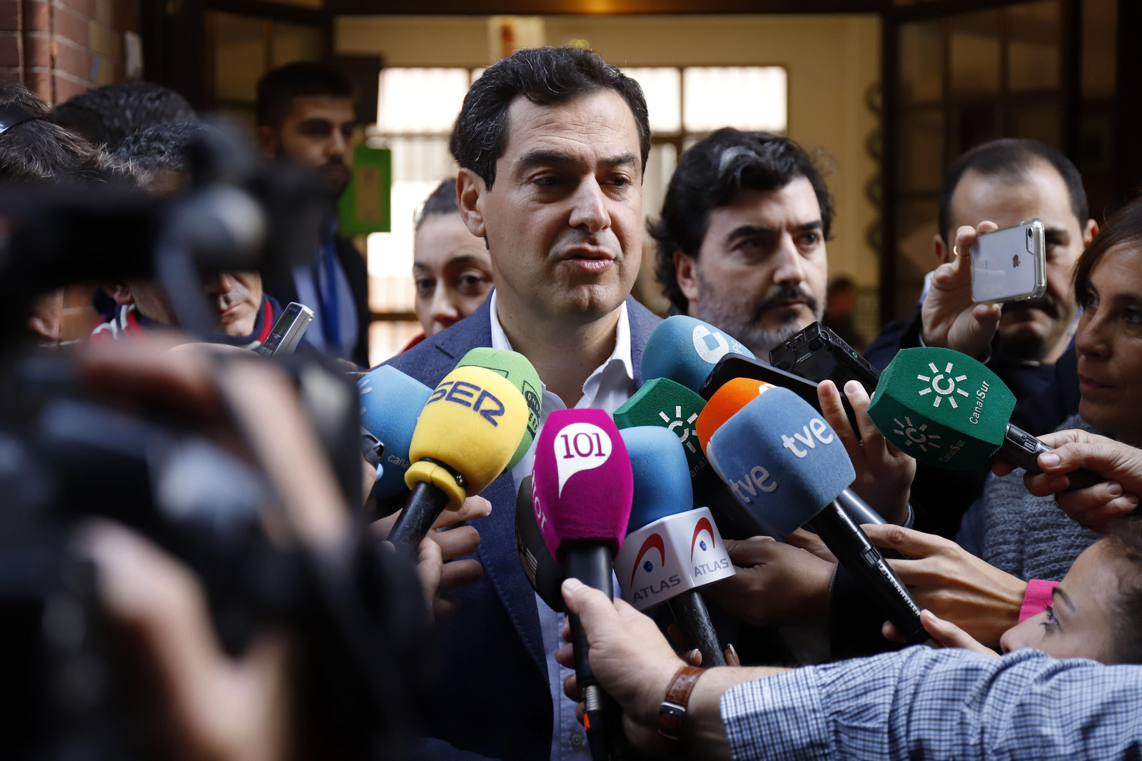 Las imágenes de las elecciones andaluzas 2018